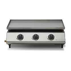 Plancha gaz COOKINGBOX INOX - 3 feux