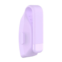 Avis Wewoo Protection écran Étui de en silicone pour bouton Clip Smart Watch Fitbit Inspire / HR / Ace 2 Violet clair