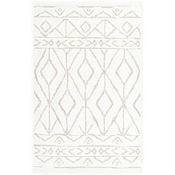 Hadorn Tapis 245x160 Blanc St. Gallen Folklore 