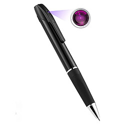 Yonis Stylo Caméra Espion Full HD 1080P + SD 4Go Stylo Caméra Espion Full HD 1080P 30FPS Surveillance Vidéo et Audio Intégré + SD 4Go YONIS