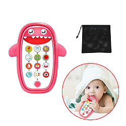 Bébé Requin Téléphone De Dentition Jouet Play & Learn électrique 6 Mois Et Plus Rose