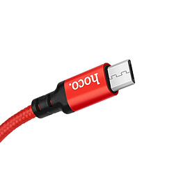 Wewoo Câble rouge pour synchronisation de données USB, USB, Bluetooth, HTC, Google, LG, Sony, Huawei, Xiaomi, Lenovo et autres smartphones de charge