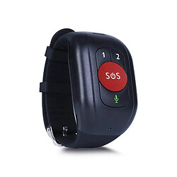 Montres GPS 4G SOS Traceur pour Sénior Suivi Santé Et Sécurité Rouge YONIS