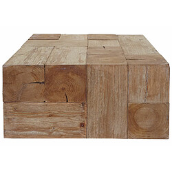 Avis Mendler Table basse de salon HWC-A15, table d'appoint, bois de sapin rustique massif ~ 30x60x60cm