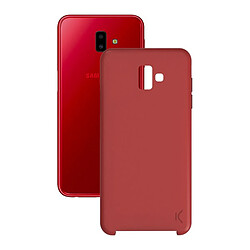 Uknow Protection pour téléphone portable Samsung Galaxy J6+ 2018 Soft Rouge