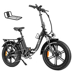 Vitilan U7 2.0 Vélo électrique pliable, gros pneu 20 * 4,0 pouces, 750 W, 48 V 20 Ah – Noir Vélo électrique pliable Vitilan U7 2.0, gros pneu 20 * 4,0 pouces, moteur 750 W, batterie au lithium LG amovible 48 V 20 Ah, vitesse maximale de 28 mph, portée de 50 à 65 milles, système de suspension double, frein à disque hydraulique – Noir