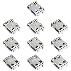 Wewoo Connecteur de port de chargement de 10 PCS pour Galaxy Ace 4 Duos G130H G318H G310HN G313F G313H G313H G313HD G313HU