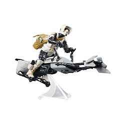 Hasbro Star Wars : The Mandalorian Vintage Collection - Véhicule avec figurines Speeder Bike with Scout Trooper & Grogu 