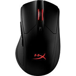 HP HyperX Souris sans fil Pulsefire Plus - Souris de jeu sans fil (noire)