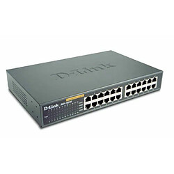 Tf1 D-Link DES-1024D switch 24 Ports 10/100mbps Ethernet gris