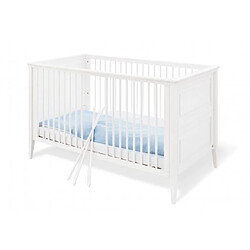 Pinolino Ensemble Economique Smilla 2 pièces lit de bébé évolutif commode à langer extra large