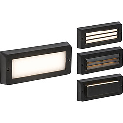 KNIGHTSBRIDGE Brique LED CCT Réglable Montage en Surface - Noir 230V IP65 5W 