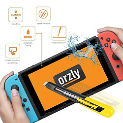 Orzly Protection écran pour Nintendo Switch en Verre Trempé 