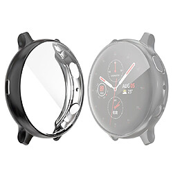 Wewoo Boîtier de montre Pour Samsung Galaxy Watch Active 2 44 mm Housse en TPU Electroplate à couverture totale Noir 