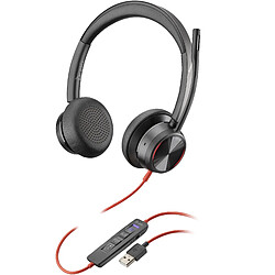 POLY Blackwire 8225 Microsoft Teams Certified USB-A Headset POLY Micro-casque Blackwire 8225 USB-A certifié Microsoft Teams