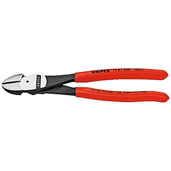 KNIPEX Pinces coupantes de côté à forte démultiplication gaine plastique 160mm