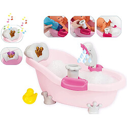 Theo Klein Baby Coralie – Baignoire avec fonctions mousse, sons et lumière