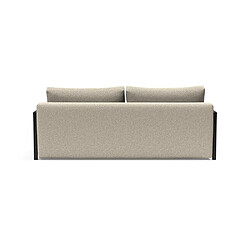 Avis Inside 75 Canapé design Art Deco NARVI convertible lit 200*140 cm tissu Bouclé beige