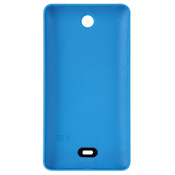 Avis Wewoo Coque arrière bleu pour Microsoft Lumia 430 pièce détachée remplacement de couverture de batterie givrée