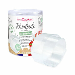 Scrapcooking Ruban rhodoïde pour entremets 3 m x 8 cm