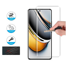 Avis Htdmobiles Verre trempe pour Realme 11 Pro / 11 Pro+ Plus 5G - [Lot de 2] film de protection incurve integral - TRANSPARENT