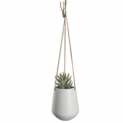 Acheter Pt Living Support à plantes en céramique Skittle medium blanc.