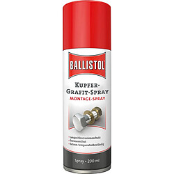 Fp Spray de montage 200ml cuivre Grafit Spray Ballistol (Par 12)