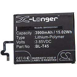 vhbw Batterie remplacement pour LG BL-T45, EAC64578501 pour smartphone (3900mAh, 3,85V, Li-polymère) 