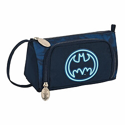 Trousse Scolaire avec Accessoires Batman Legendary Blue marine 20 x 11 x 8.5 cm (32 Pièces)