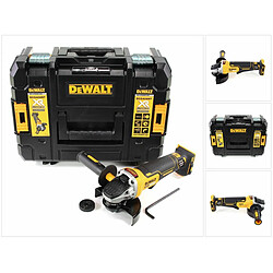 Meuleuse sansfil Dewalt XR Brushless DCG406NT 18 V sans batterie ni chargeur coffret TStak