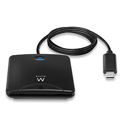 Lector Tarjeta Ciudadano Ewent EW1055 USB-C Negro