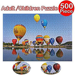 Universal Puzzle montgolfière famille chaleureuse déco cadeau pour adulte enfant 500 pièces