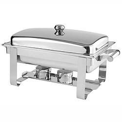 Chafing Dish avec Couvercle en Inox 9,5 L - Pujadas