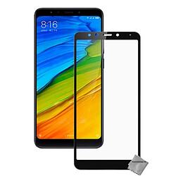 Htdmobiles Film de protection vitre verre trempe incurve integral pour Xiaomi Redmi 5 Plus - NOIR