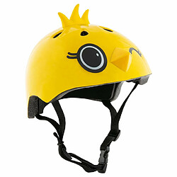 Hudora Kiki Casque de vélo pour Enfant Taille Jaune (51-53