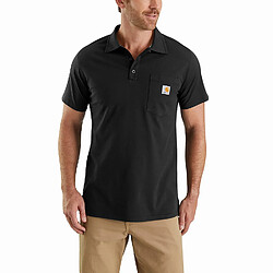 Polo CARHARTT Anti-transpiration - Noir - T.XL - 103569