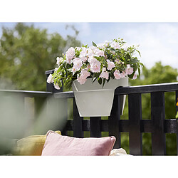 Balconnière Elho Vibia Campana Flower Bridge blanc soie - Longueur 40 cm pas cher