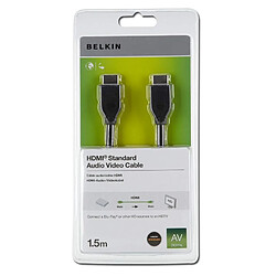 Belkin HDMI 1.4 1.5m câble HDMI 1,5 m HDMI Type A (Standard) Noir