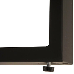 Acheter Mendler Meuble TV HWC-L53, Table de télévision Lowboard TV-Tisch, métal 42x120x44cm ~ aspect marbre gris