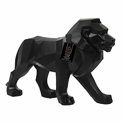 Acheter Paris Prix Statuette Déco Lion Origami 33cm Noir