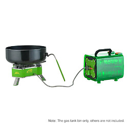 Justgreenbox Outdoor Energy Warehouse Portable Pique-Nique Camping Puissance Bouteille De Gaz Unité Réchaud - T6112211967288