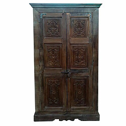 Armoire Alexandra House Living Marron Bois Recyclé 45 x 220 x 122 cm