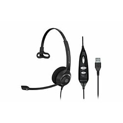 Casques avec Microphone Epos 506482 Noir