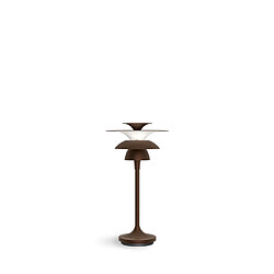 BELID Lampe de table 35cm Oxyde, interrupteur sur cordon 1x G4 