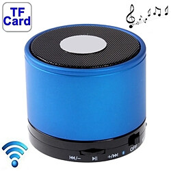 Wewoo Enceinte Bluetooth d'intérieur bleu pour iPhone 5 / 4 & 4S / iPad 4 / / mini / mini 2 Retina, Batterie Rechargeable Intégrée, Support Carte TF 2.1 Mini Haut-Parleur Stéréo