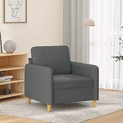 Maison Chic Fauteuil Relax pour salon | Fauteuil Gris foncé 60 cm Tissu -GKD64582