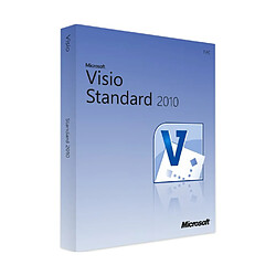 Microsoft Visio 2010 Standard - Clé licence à télécharger - Livraison rapide 7/7j