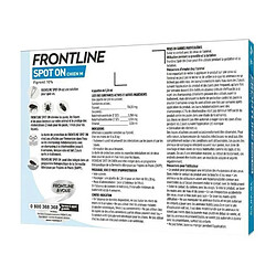 FRONTLINE Spot On chien 10-20kg - 4 pipettes