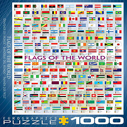 Avis Eurographics Puzzle Drapeaux du Monde (1000 pièces)