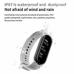 Avis Riffi Bracelet intelligent MyTime MT7 TFT IP67 avec moniteur de fréquence cardiaque et de pression artérielle/social/sommeil rose